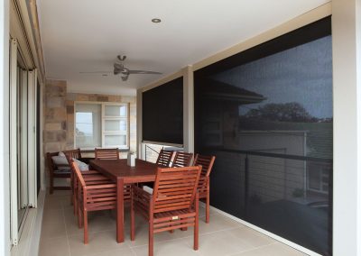 Blockout awning blinds blue mountains